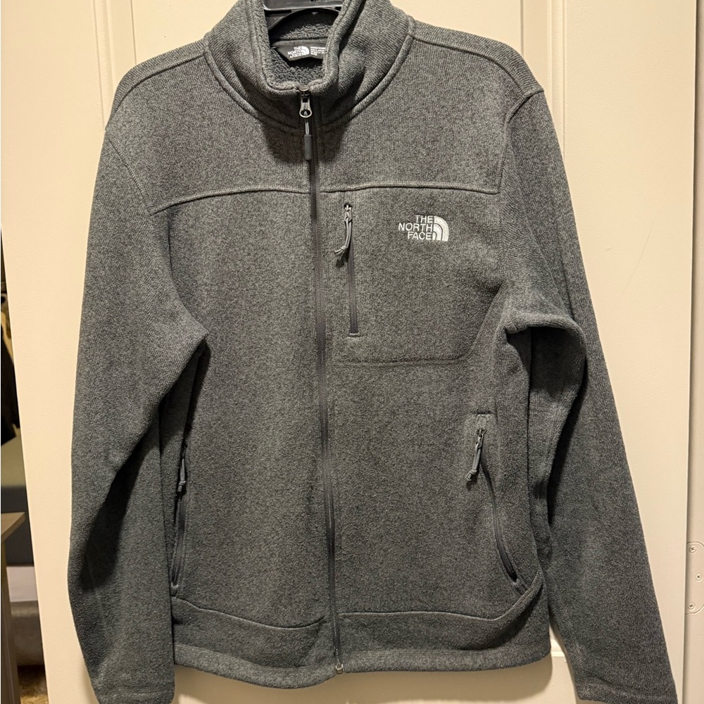 The North Face Charcoal Full-Zip Jacket